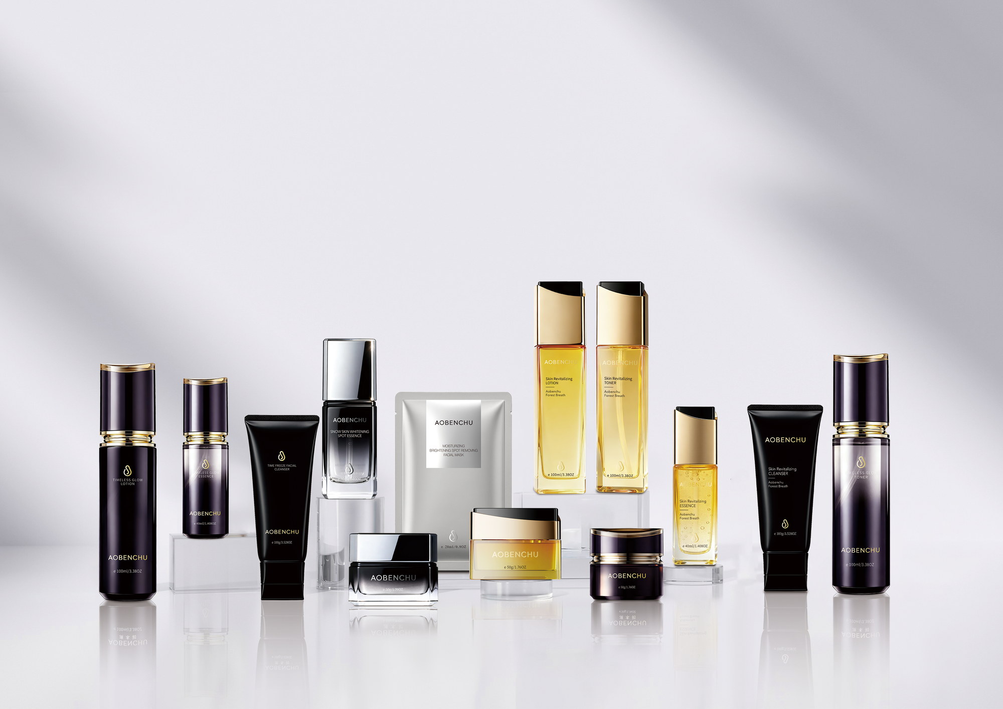 Premium skincare portfolio